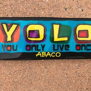 Colorful Magnet YOLO (You Only Live Once)